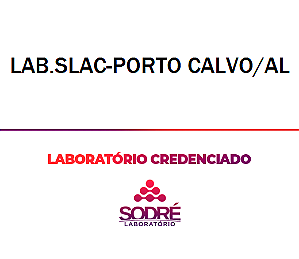 Exame Toxicológico - Porto Calvo-AL - LAB.SLAC-PORTO CALVO/AL (C.N.H, Empregado CLT, Concurso Público)