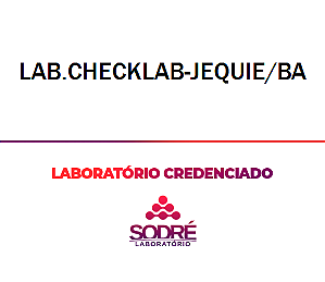 Exame Toxicológico - Jequie-BA - LAB.CHECKLAB-JEQUIE/BA (C.N.H, Empregado CLT, Concurso Público)