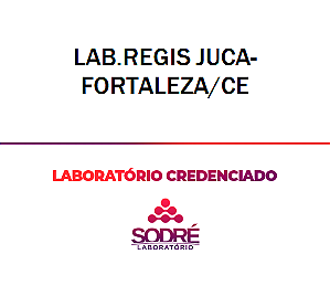 Exame Toxicológico - Fortaleza-CE - LAB.REGIS JUCA-FORTALEZA/CE (C.N.H, Empregado CLT, Concurso Público)