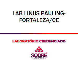 Exame Toxicológico - Fortaleza-CE - LAB.LINUS PAULING-FORTALEZA/CE (C.N.H, Empregado CLT, Concurso Público)