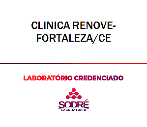 Exame Toxicológico - Fortaleza-CE - CLINICA RENOVE-FORTALEZA/CE (C.N.H, Empregado CLT, Concurso Público)