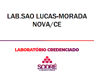 Exame Toxicológico - Morada Nova-CE - LAB.SAO LUCAS-MORADA NOVA/CE (C.N.H, Empregado CLT, Concurso Público)