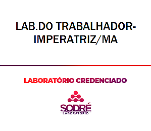 Exame Toxicológico - Imperatriz-MA - LAB.DO TRABALHADOR-IMPERATRIZ/MA (C.N.H, Empregado CLT, Concurso Público)