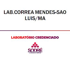 Exame Toxicológico - Sao Luis-MA - LAB.CORREA MENDES-SAO LUIS/MA (C.N.H, Empregado CLT, Concurso Público)
