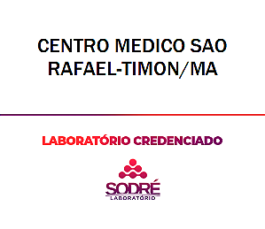 Exame Toxicológico - Timon-MA - CENTRO MEDICO SAO RAFAEL-TIMON/MA (C.N.H, Empregado CLT, Concurso Público)