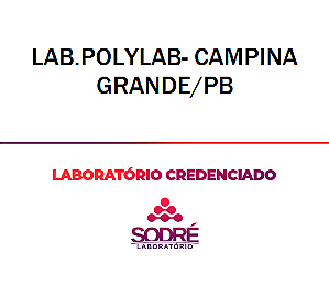 Exame Toxicológico - Campina Grande-PB - LAB.POLYLAB- CAMPINA GRANDE/PB (C.N.H, Empregado CLT, Concurso Público)