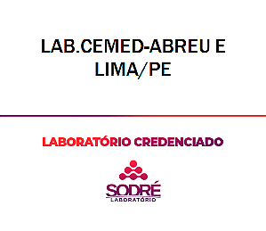 Exame Toxicológico - Abreu E Lima-PE - LAB.CEMED-ABREU E LIMA/PE (C.N.H, Empregado CLT, Concurso Público)
