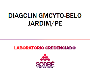 Exame Toxicológico - Belo Jardim-PE - DIAGCLIN GMCYTO-BELO JARDIM/PE (C.N.H, Empregado CLT, Concurso Público)
