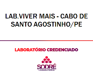 Exame Toxicológico - Cabo De Santo Agostinho-PE - LAB.VIVER MAIS - CABO DE SANTO AGOSTINHO/PE (C.N.H, Empregado CLT, Concurso Público)