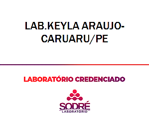 Exame Toxicológico - Caruaru-PE - LAB.KEYLA ARAUJO-CARUARU/PE (C.N.H, Empregado CLT, Concurso Público)