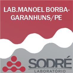 Exame Toxicológico - Garanhuns-PE - LAB.MANOEL BORBA-GARANHUNS/PE (C.N.H, Empregado CLT, Concurso Público)