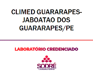 Exame Toxicológico - Jaboatao Dos Guararapes-PE - CLIMED GUARARAPES-JABOATAO DOS GUARARAPES/PE (C.N.H, Empregado CLT, Concurso Público)