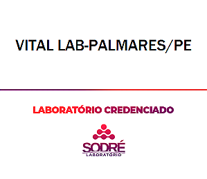 Exame Toxicológico - Palmares-PE - VITAL LAB-PALMARES/PE (C.N.H, Empregado CLT, Concurso Público)