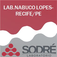 Exame Toxicológico - Recife-PE - LAB.NABUCO LOPES-RECIFE/PE (C.N.H, Empregado CLT, Concurso Público)