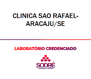 Exame Toxicológico - Aracaju-SE - CLINICA SAO RAFAEL-ARACAJU/SE (C.N.H, Empregado CLT, Concurso Público)