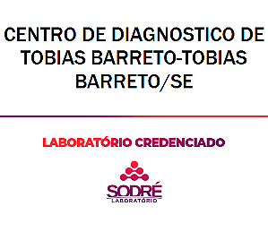 Exame Toxicológico - Tobias Barreto-SE - CENTRO DE DIAGNOSTICO DE TOBIAS BARRETO-TOBIAS BARRETO/SE (C.N.H, Empregado CLT, Concurso Público)