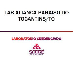 Exame Toxicológico - Paraiso Do Tocantins-TO - LAB.ALIANCA-PARAISO DO TOCANTINS/TO (C.N.H, Empregado CLT, Concurso Público)