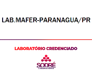 Exame Toxicológico - Paranagua-PR - LAB.MAFER-PARANAGUA/PR (C.N.H, Empregado CLT, Concurso Público)