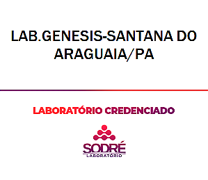 Exame Toxicológico - Santana Do Araguaia-PA - LAB.GENESIS-SANTANA DO ARAGUAIA/PA (C.N.H, Empregado CLT, Concurso Público)