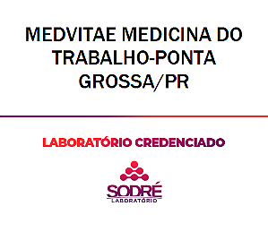 Exame Toxicológico - Ponta Grossa-PR - MEDVITAE MEDICINA DO TRABALHO-PONTA GROSSA/PR (C.N.H, Empregado CLT, Concurso Público)
