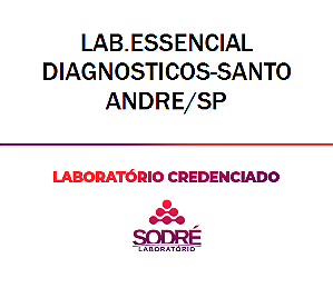Exame Toxicológico - Santo Andre-SP - LAB.ESSENCIAL DIAGNOSTICOS-SANTO ANDRE/SP (C.N.H, Empregado CLT, Concurso Público)