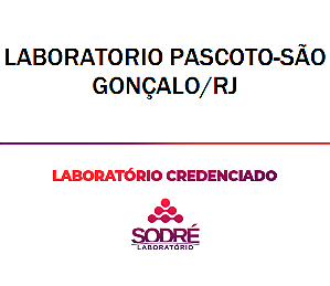 Exame Toxicológico - Sao Goncalo-RJ - LABORATORIO PASCOTO-SÃO GONÇALO/RJ (C.N.H, Empregado CLT, Concurso Público)