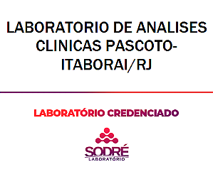 Exame Toxicológico - Itaborai-RJ - LABORATORIO DE ANALISES CLINICAS PASCOTO-ITABORAI/RJ (C.N.H, Empregado CLT, Concurso Público)