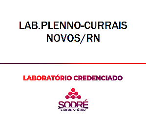 Exame Toxicológico - Currais Novos-RN - LAB.PLENNO-CURRAIS NOVOS/RN (C.N.H, Empregado CLT, Concurso Público)