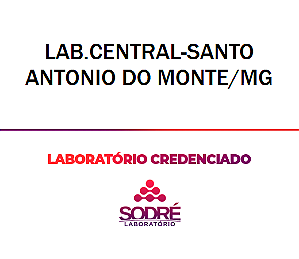Exame Toxicológico - Santo Antonio Do Monte-MG - LAB.CENTRAL-SANTO ANTONIO DO MONTE/MG (C.N.H, Empregado CLT, Concurso Público)