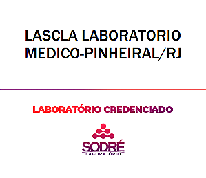 Exame Toxicológico - Pinheiral-RJ - LASCLA LABORATORIO MEDICO-PINHEIRAL/RJ (C.N.H, Empregado CLT, Concurso Público)