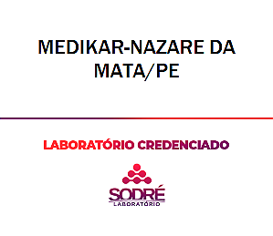 Exame Toxicológico - Nazare Da Mata-PE - MEDIKAR-NAZARE DA MATA/PE (C.N.H, Empregado CLT, Concurso Público)