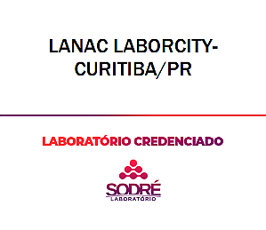 Exame Toxicológico - Curitiba-PR - LANAC LABORCITY-CURITIBA/PR (C.N.H, Empregado CLT, Concurso Público)