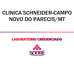 Exame Toxicológico - Campo Novo Do Parecis-MT - CLINICA SCHNEIDER-CAMPO NOVO DO PARECIS/MT (C.N.H, Empregado CLT, Concurso Público)
