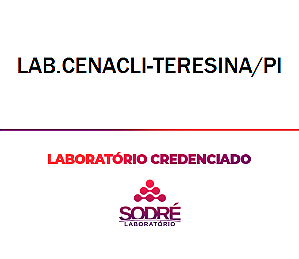 Exame Toxicológico - Teresina-PI - LAB.CENACLI-TERESINA/PI (C.N.H, Empregado CLT, Concurso Público)