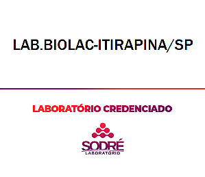 Exame Toxicológico - Itirapina-SP - LAB.BIOLAC-ITIRAPINA/SP (C.N.H, Empregado CLT, Concurso Público)