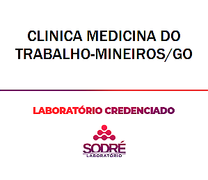 Exame Toxicológico - Mineiros-GO - CLINICA MEDICINA DO TRABALHO-MINEIROS/GO (C.N.H, Empregado CLT, Concurso Público)