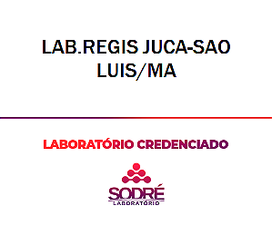 Exame Toxicológico - Sao Luis-MA - LAB.REGIS JUCA-SAO LUIS/MA (C.N.H, Empregado CLT, Concurso Público)