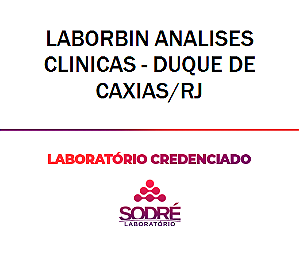 Exame Toxicológico - Duque De Caxias-RJ - LABORBIN ANALISES CLINICAS - DUQUE DE CAXIAS/RJ (C.N.H, Empregado CLT, Concurso Público)