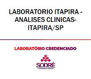 Exame Toxicológico - Itapira-SP - LABORATORIO ITAPIRA - ANALISES CLINICAS-ITAPIRA/SP (C.N.H, Empregado CLT, Concurso Público)