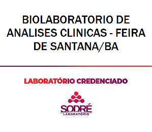 Exame Toxicológico - Feira De Santana-BA - BIOLABORATORIO DE ANALISES CLINICAS - FEIRA DE SANTANA/BA (C.N.H, Empregado CLT, Concurso Público)