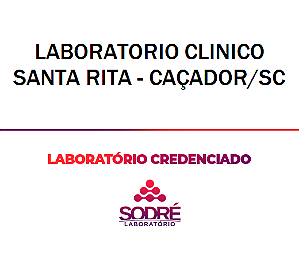 Exame Toxicológico - Cacador-SC - LABORATORIO CLINICO SANTA RITA - CAÇADOR/SC (C.N.H, Empregado CLT, Concurso Público)