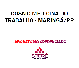 Exame Toxicológico - Maringa-PR - COSMO MEDICINA DO TRABALHO - MARINGÁ/PR (C.N.H, Empregado CLT, Concurso Público)