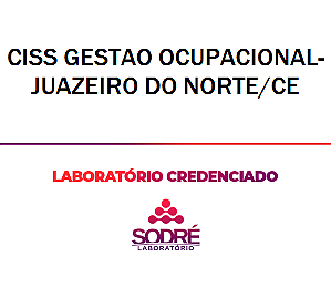 Exame Toxicológico - Juazeiro Do Norte-CE - CISS GESTAO OCUPACIONAL-JUAZEIRO DO NORTE/CE (C.N.H, Empregado CLT, Concurso Público)