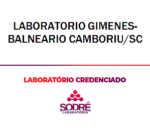 Exame Toxicológico - Balneario Camboriu-SC - LABORATORIO GIMENES-BALNEARIO CAMBORIU/SC (C.N.H, Empregado CLT, Concurso Público)