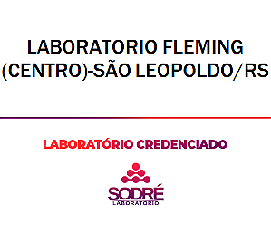 Exame Toxicológico - Sao Leopoldo-RS - LABORATORIO FLEMING(CENTRO)-SÃO LEOPOLDO/RS (C.N.H, Empregado CLT, Concurso Público)