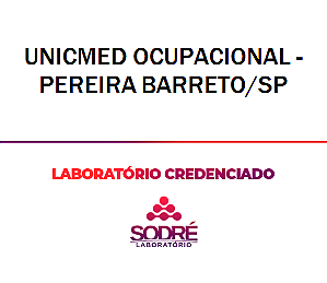 Exame Toxicológico - Pereira Barreto-SP - UNICMED OCUPACIONAL - PEREIRA BARRETO/SP (C.N.H, Empregado CLT, Concurso Público)