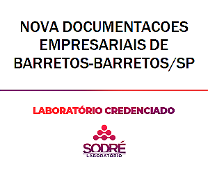 Exame Toxicológico - Barretos-SP - NOVA DOCUMENTACOES EMPRESARIAIS DE BARRETOS-BARRETOS/SP (C.N.H, Empregado CLT, Concurso Público)