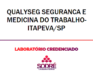 Exame Toxicológico - Itapeva-SP - QUALYSEG SEGURANCA E MEDICINA DO TRABALHO-ITAPEVA/SP (C.N.H, Empregado CLT, Concurso Público)