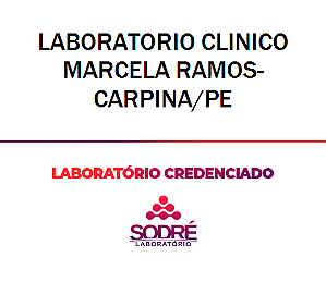 Exame Toxicológico - Carpina-PE - LABORATORIO CLINICO MARCELA RAMOS-CARPINA/PE (C.N.H, Empregado CLT, Concurso Público)