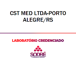 Exame Toxicológico - Porto Alegre-RS - CST MED LTDA-PORTO ALEGRE/RS (C.N.H, Empregado CLT, Concurso Público)